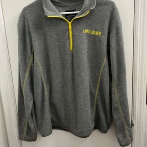 Gray & yellow jacket from Long Beach CA